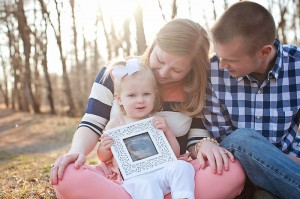 Second Pregnancy Announcement with Family Photo