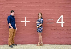 Twin Pregnancy Announcement Idea