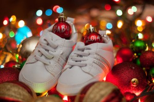 Christmas Pregnancy Announcement Idea