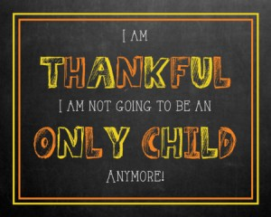 Announcing Pregnancy at Thanksgiving
