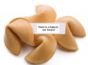 Fortune Cookie Pregnancy Announcement