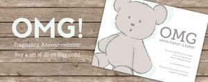 Funny Pregnancy Announcement Card
