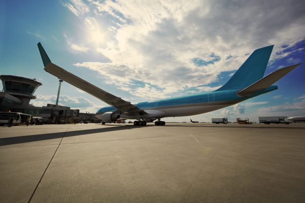 Photo of an airplane